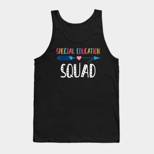 Special Education Squad Shirts Sped Teacher Back To School Tank Top